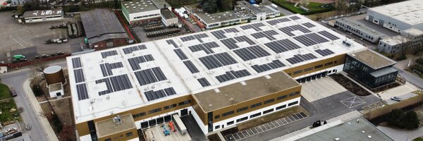Standort Langenfeld Luftaufnahme