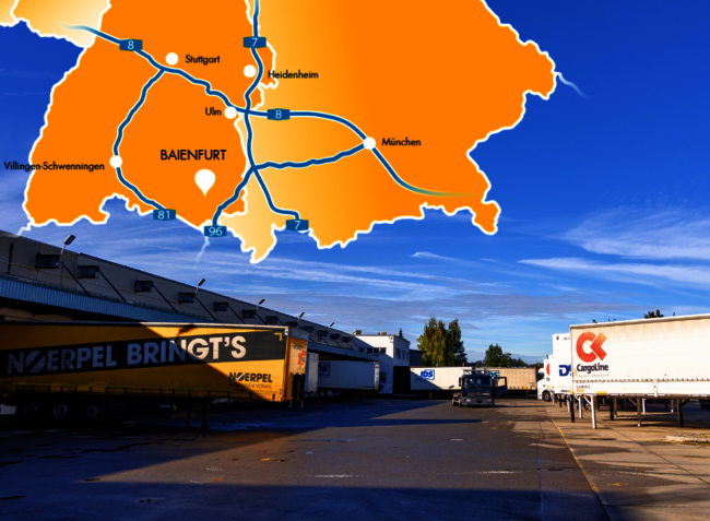 Spedition nahe Ravensburg und Bad Waldsee