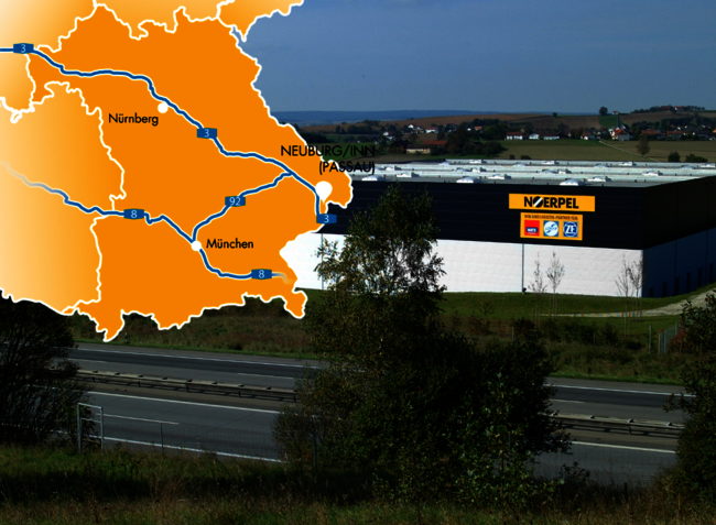 Spedition zwischen Linz und Regensburg