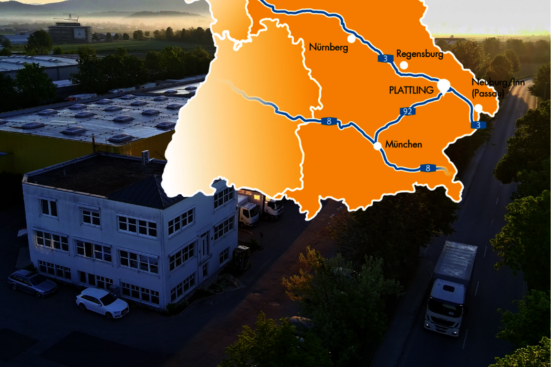Transportunternehmen bei Deggendorf, Straubing, Landshut und Ingolstadt
