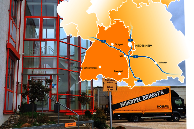 Spedition nahe Aalen, Donauwörth und Günzburg
