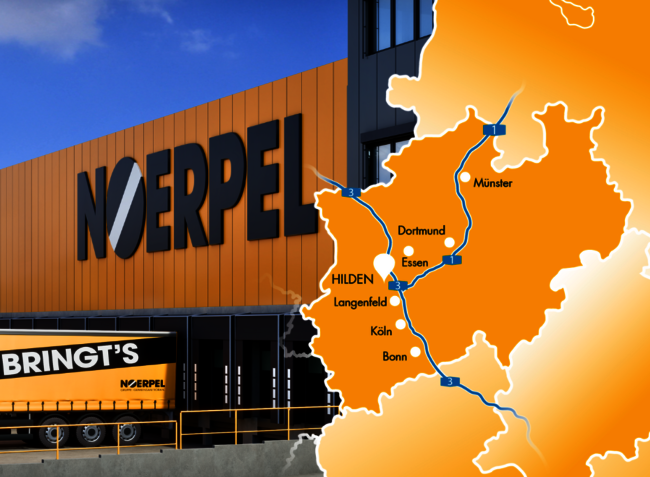 Unser Speditionshub nahe Köln, Wuppertal, Leverkusen und Düsseldorf