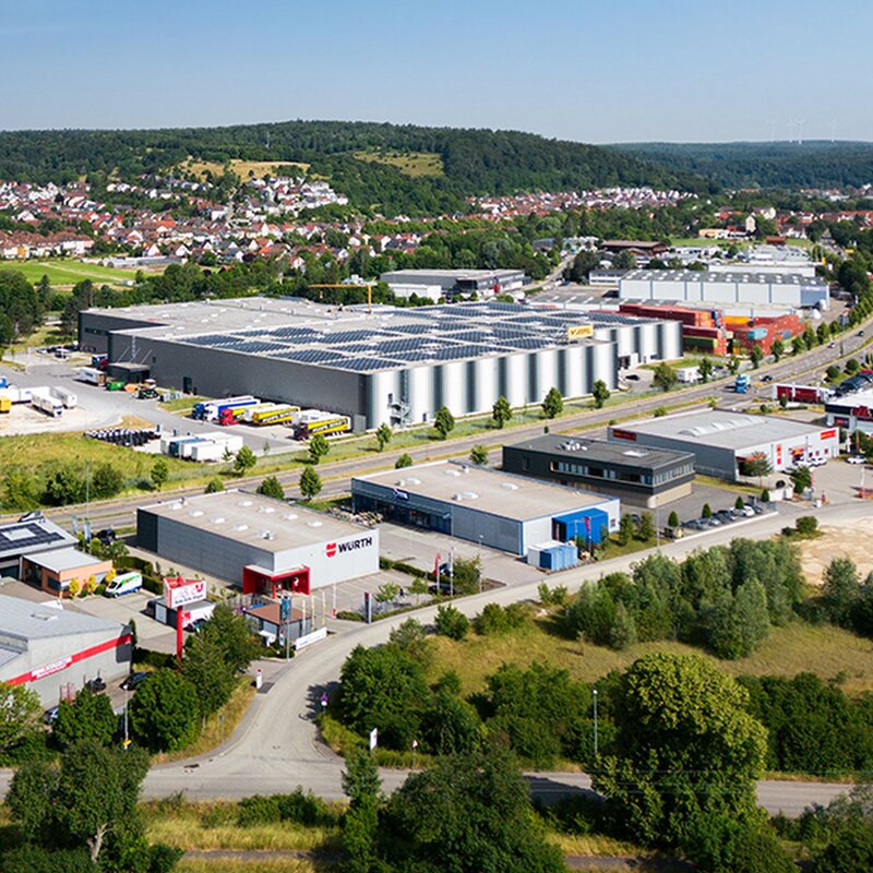 Unsere Logistik in Heidenheim