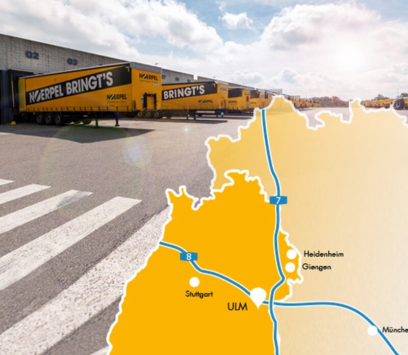 Spedition nahe Neu-Ulm, zwischen Krumbach, Ehingen und Günzburg